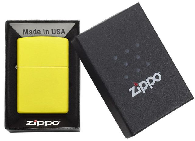 Zippo Windproof Lighter | Lemon Matte
