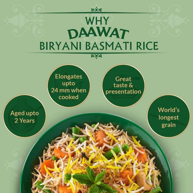 Daawat Biryani Basmati Rice | Long Grain