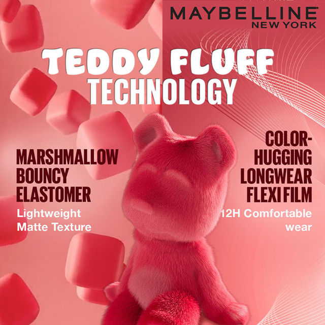 Maybelline New York Superstay Teddy Tint - Lip And Cheek Color - Coquettish