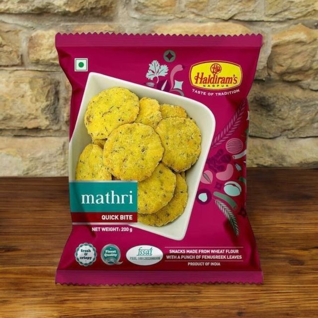 Haldiram's Mathri 200 g Combo