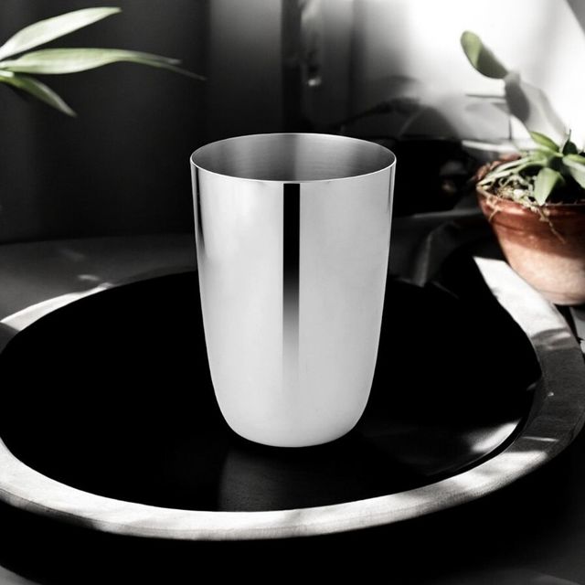 Vinayak Allure Stainless Steel Glass (300 Ml)