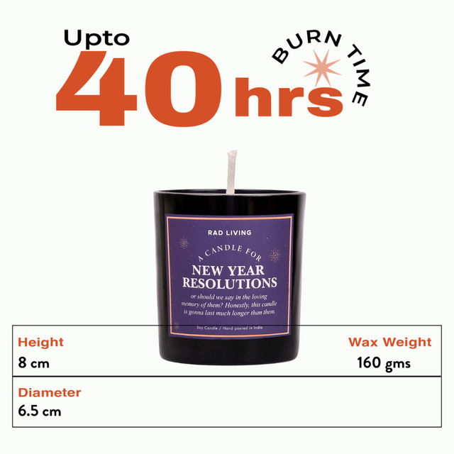 Rad Living New Year Resolutions - Hot Cocoa Scented Candle