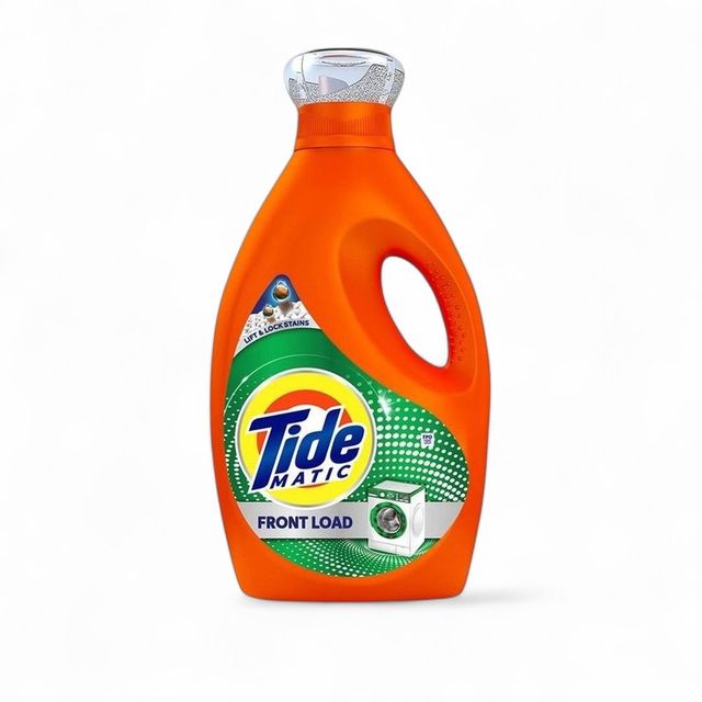 Tide Matic Liquid Detergent Front Load - 850 ml | Stain Removal in Washing Machine