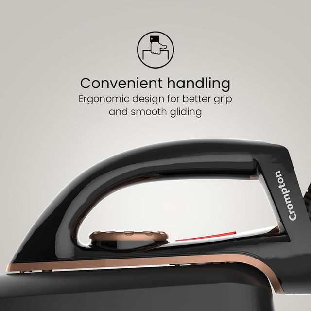 Buy Crompton Instaglide 1000 Watts Dry Iron With American Heritage Coating Iron at 599 Instant Online Delivery Zepto