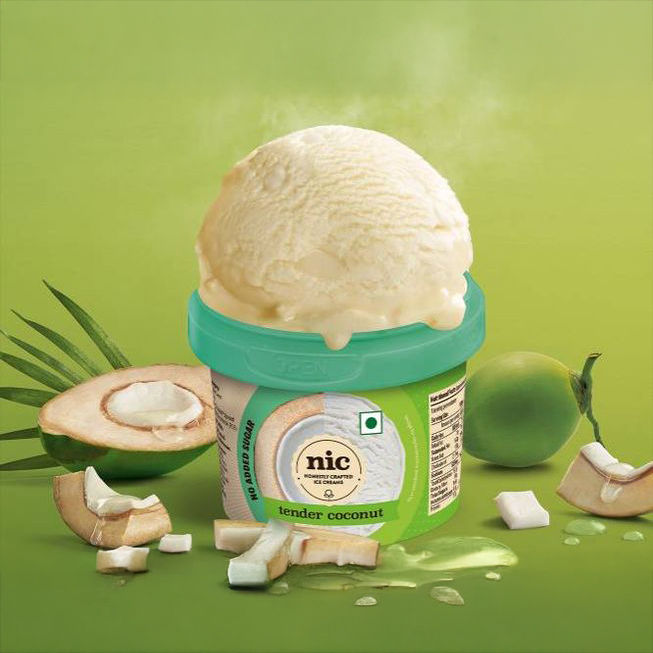 NIC Tender Coconut Cup | No Added Sugar 100 ml X 2 Combo