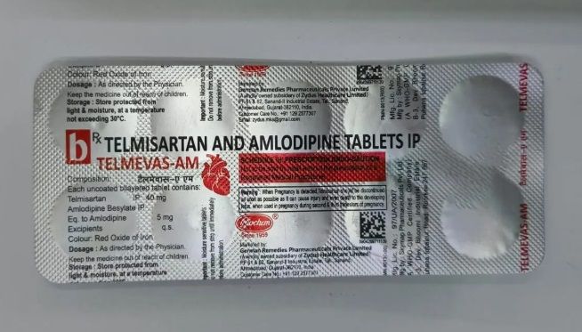 Telmavas-AM Tablets