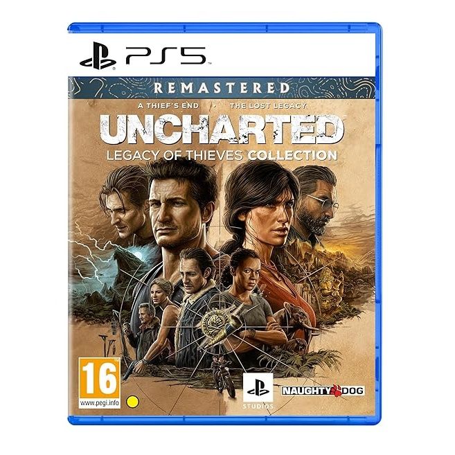 Sony Uncharted- Legacy Of Thieves Collection | PS5 Game | Playstation 5