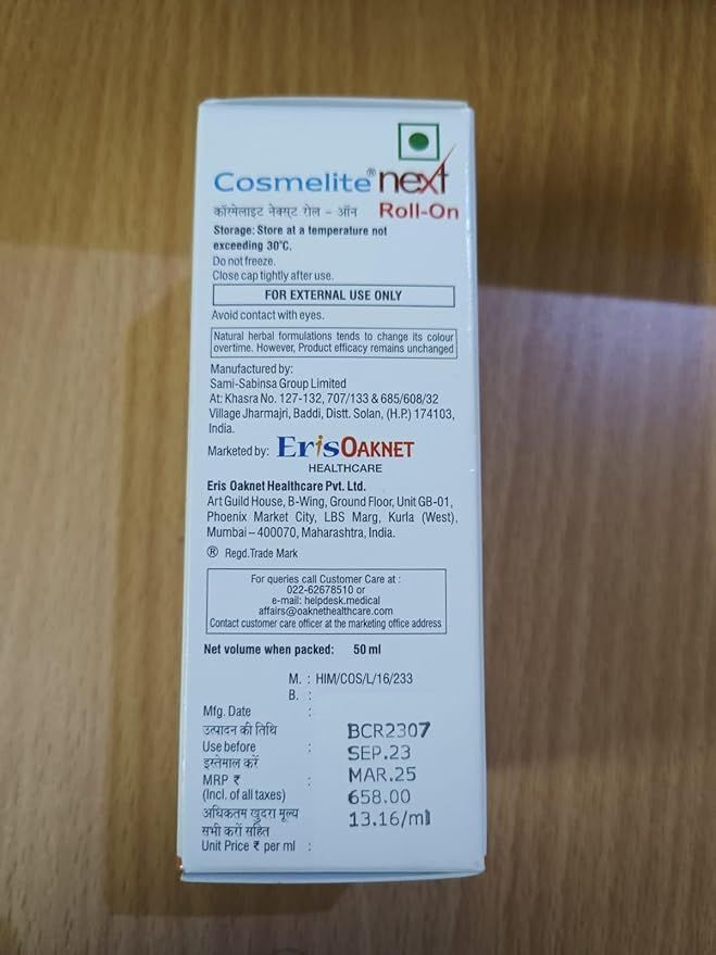 Cosmelite next Hyperpigmentation Roll On Lotion