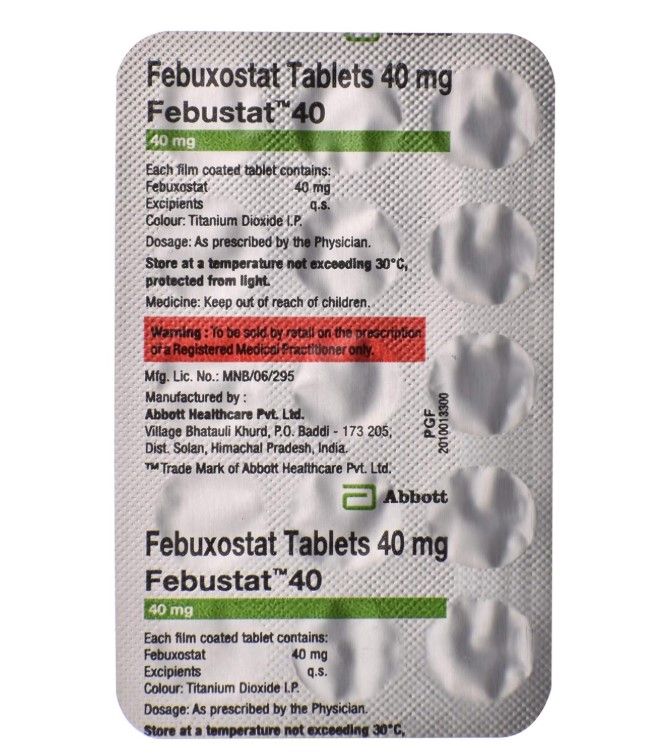 Febustat 40 Tablets