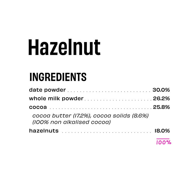 The Whole Truth Creamy Nutty Hazelnut Chocolate Sweetened With Dates