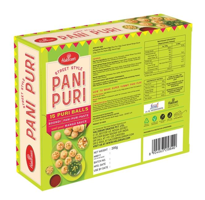 Haldiram's Ready To Eat Panipuri