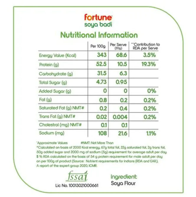 Fortune Soya Chunks 225 g Combo