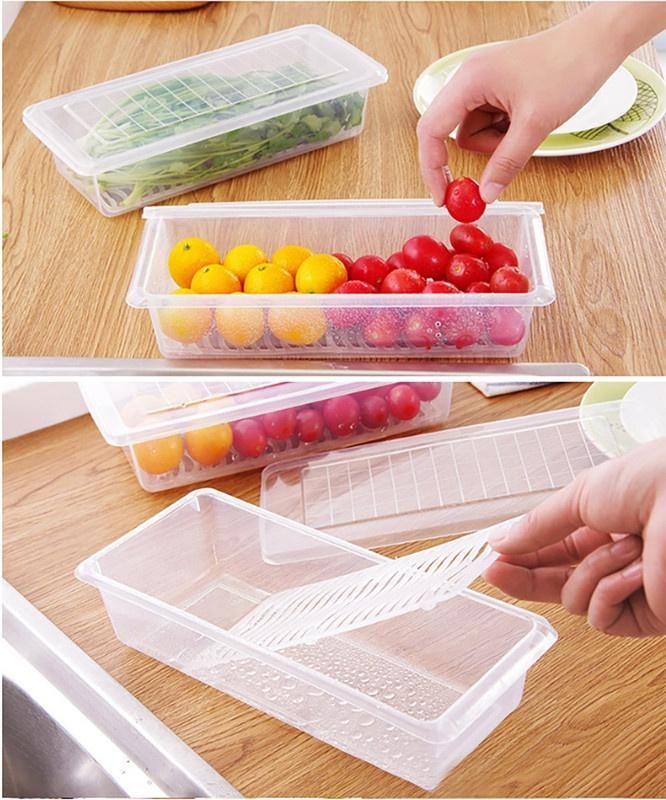 New Dawn Set Of 4 Food Container Freeze Storage Box Container -Versatile & Durable Fridge Organiser