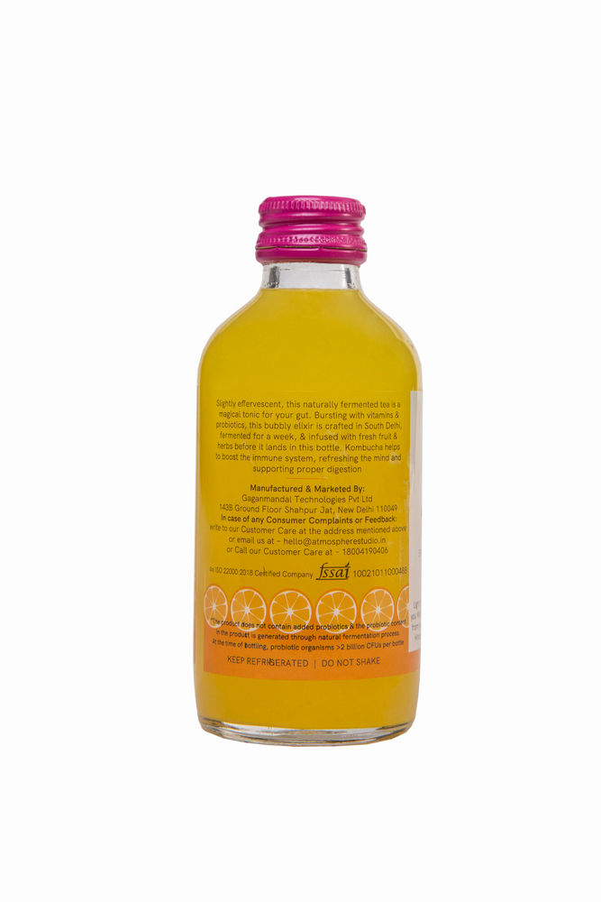 ATMOSPHERE STUDIO Malta Orange Kombucha