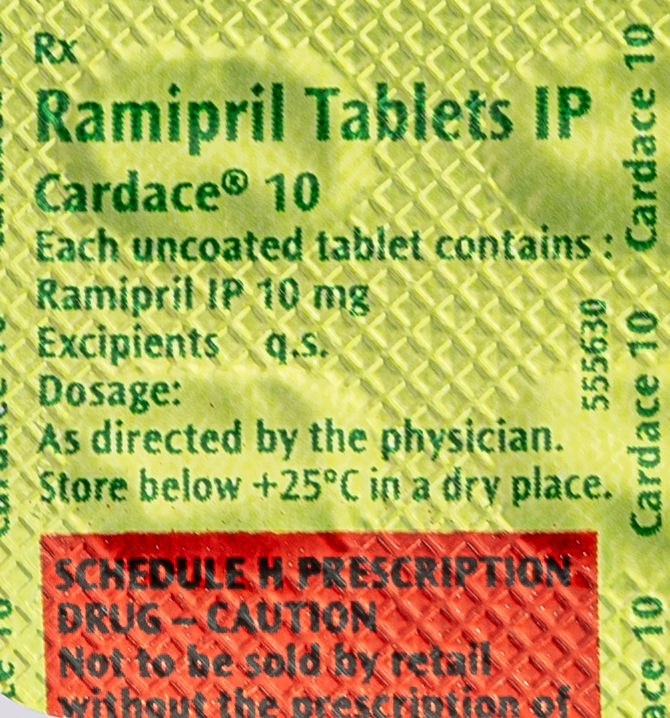 Cardace 10 Tablets