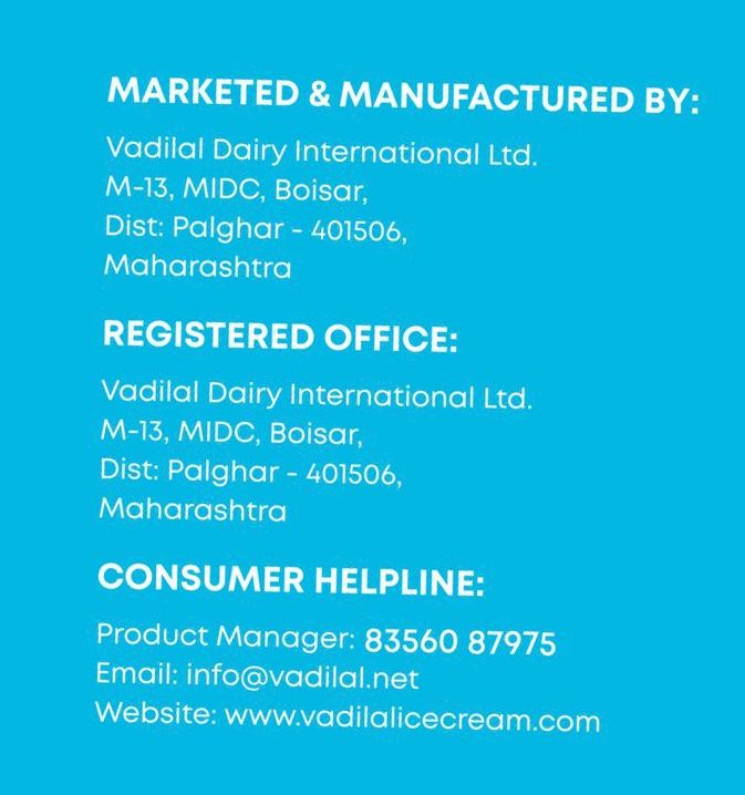 Vadilal Mumbai Tik Tok Sandwich Ice Cream