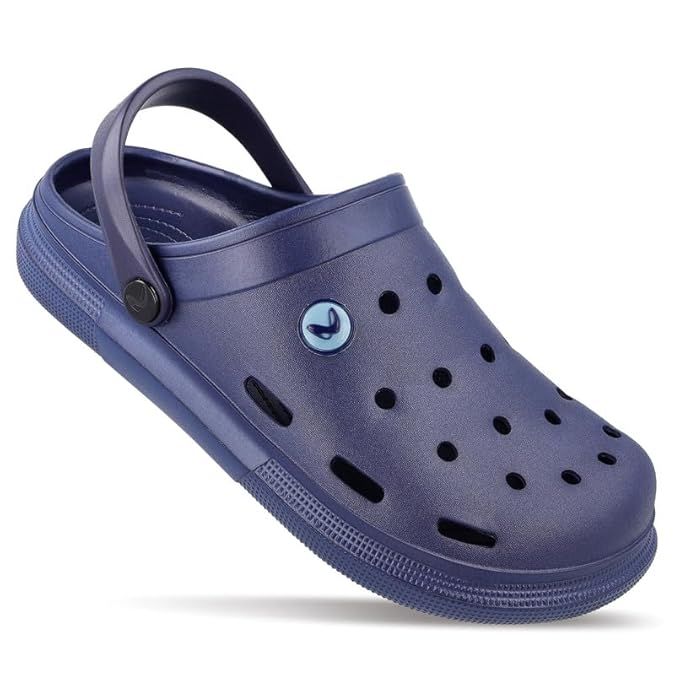 Walkaroo Men's Clogs - WC4843 Navy Blue UK9