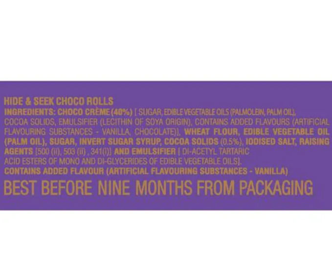 Parle Hide & Seek Choco Roll Choco Rolls