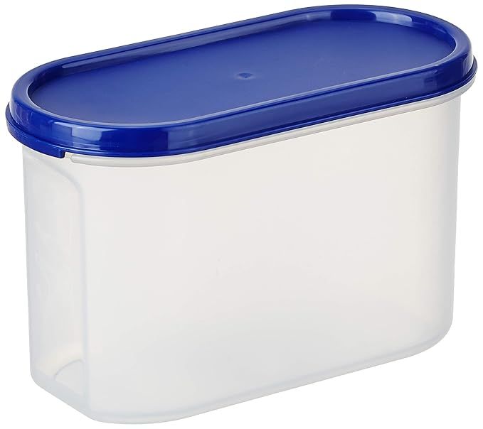Mahaware Modular Space Saver Oval Container 1200ml (Set of 6) (Blue)