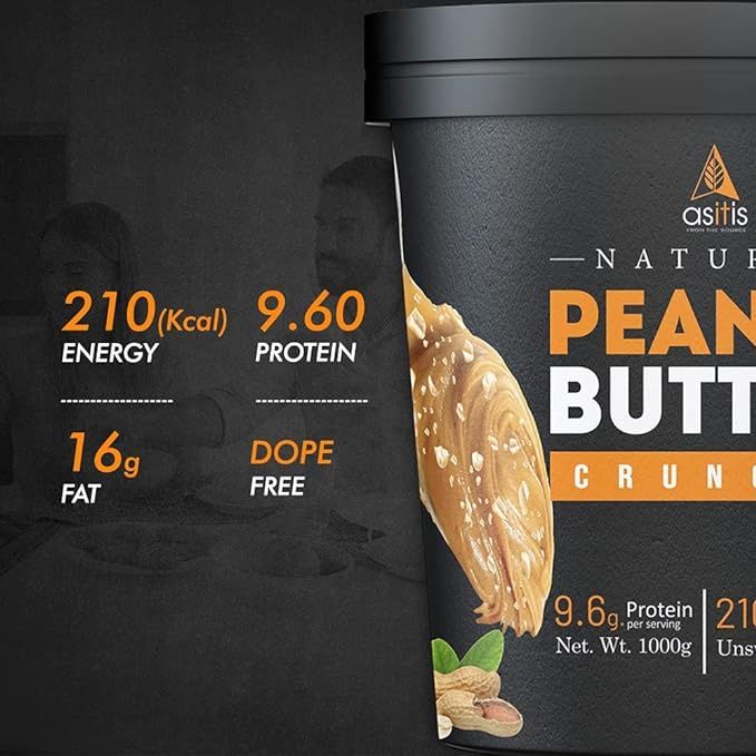 AS-IT-IS Peanut Butter Crunchy | Unflavoured