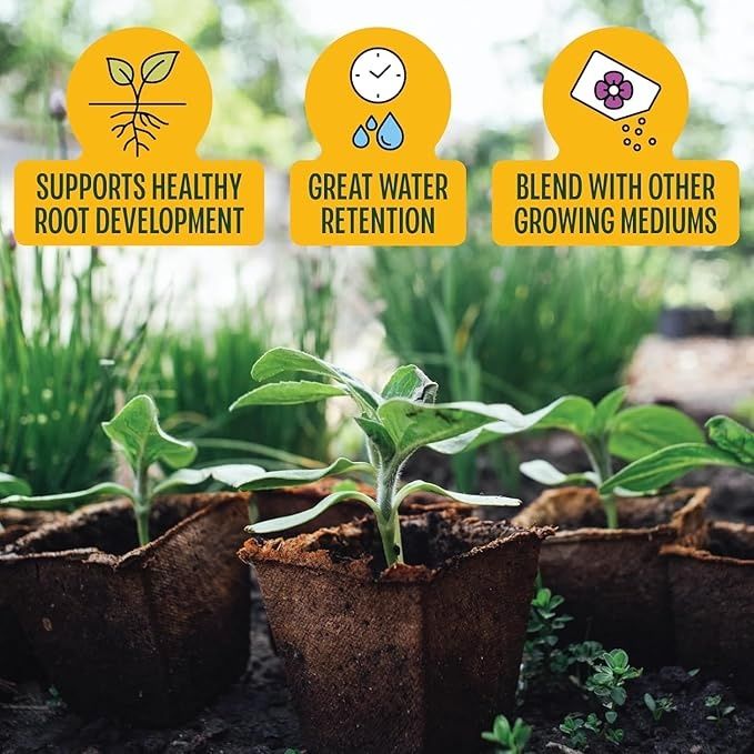 Gardens Coir - Wet Coco Peat Powder Ready To Use | Coir Pith Loose | Home Gardening