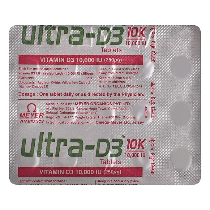 Ultra-D3 10K Tablets
