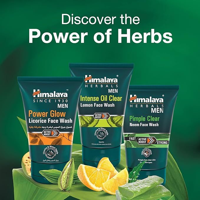 Himalaya Men Power Glow Licorice Face Wash