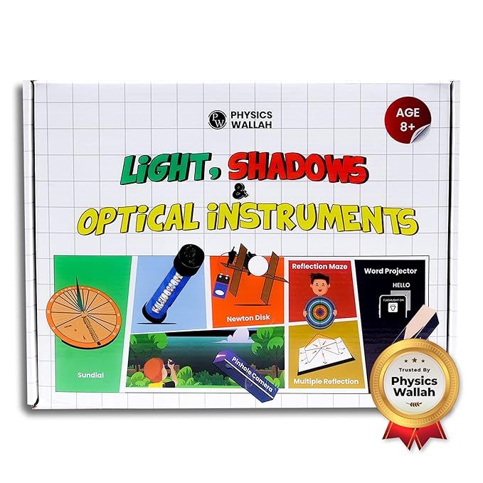 Physics Wallah Light Shadow & Optical Instrument Kit | Multicolor