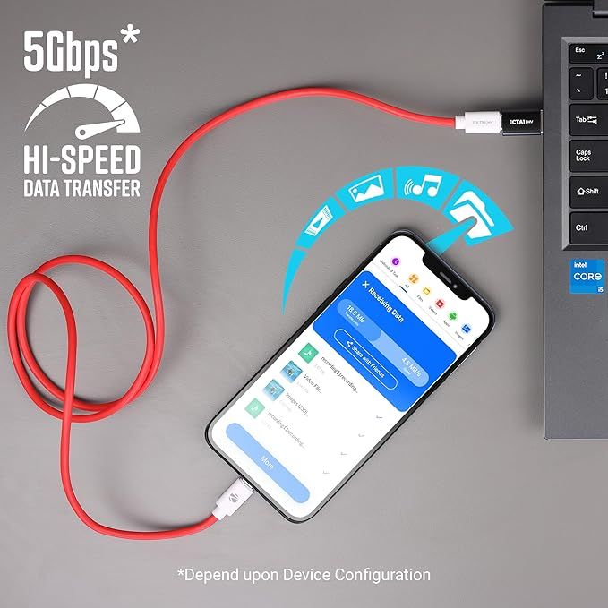 Zebronics Cta1 Usb Type C To Type A Converter, Usb 3.0, High-Speed Data Transfer Compatible Devices