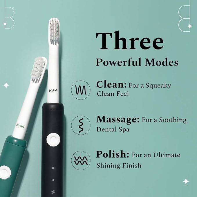 Perfora Brush Head (set of 2) - Tuxedo Black