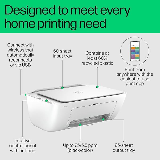 Hp Deskjet 2820 All-In-One Printer