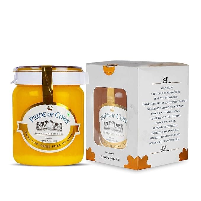 Pride Of Cows Pure Cow Ghee - Single Origin Jar