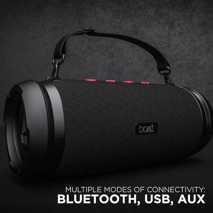 boAt Stone 1500 40W Portable Wireless Speaker with Roaring Sound, Dual EQs, Type-C (Active Black)