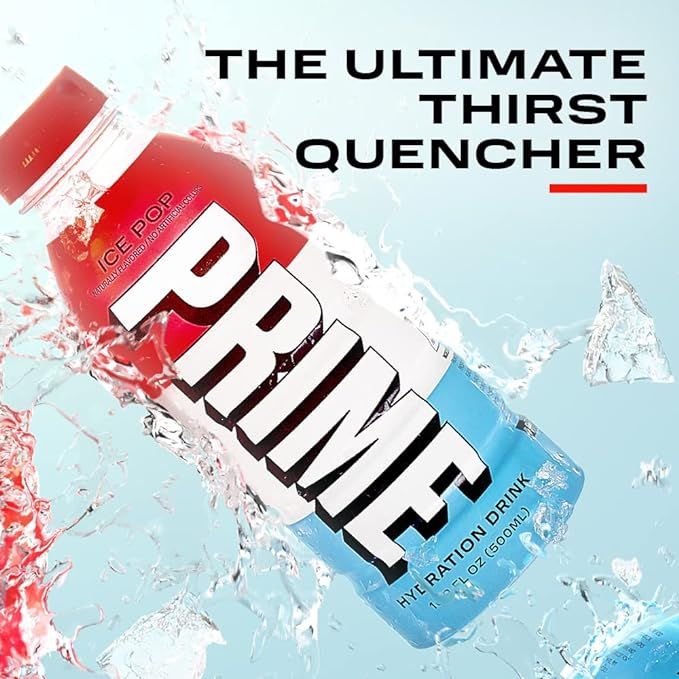 Prime Hydration Ice Pop 500 ml Combo