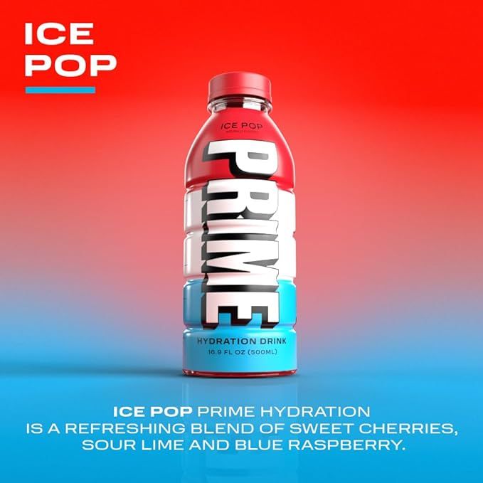Prime Hydration Ice Pop 500 ml Combo