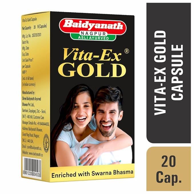 Baidyanath Vita Ex Gold Plus Capsule