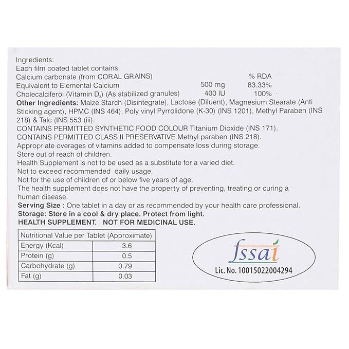Corcium D3 Tablet