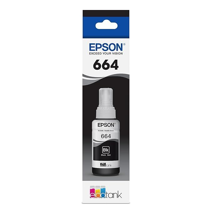 Epson Ink Bottle| Black | 70ml