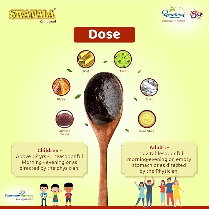 Dhootapapeshwar Swamala Compound with Gold Paste 1 KG