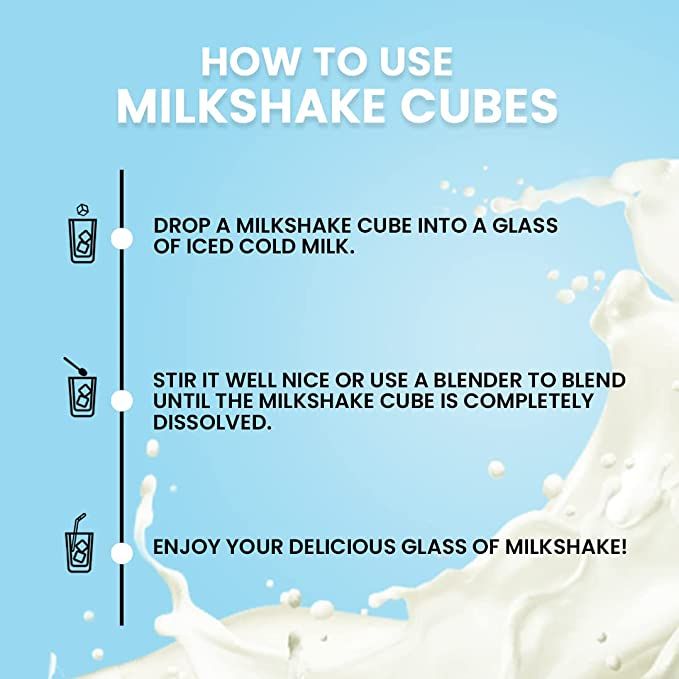 Bevzilla Organic Assorted Milkshake Cube