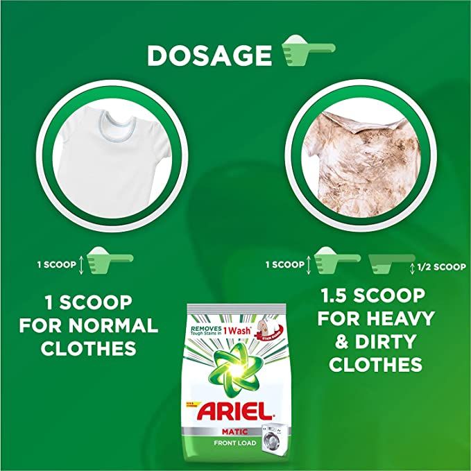 Ariel Matic Front Load Detergent Powder