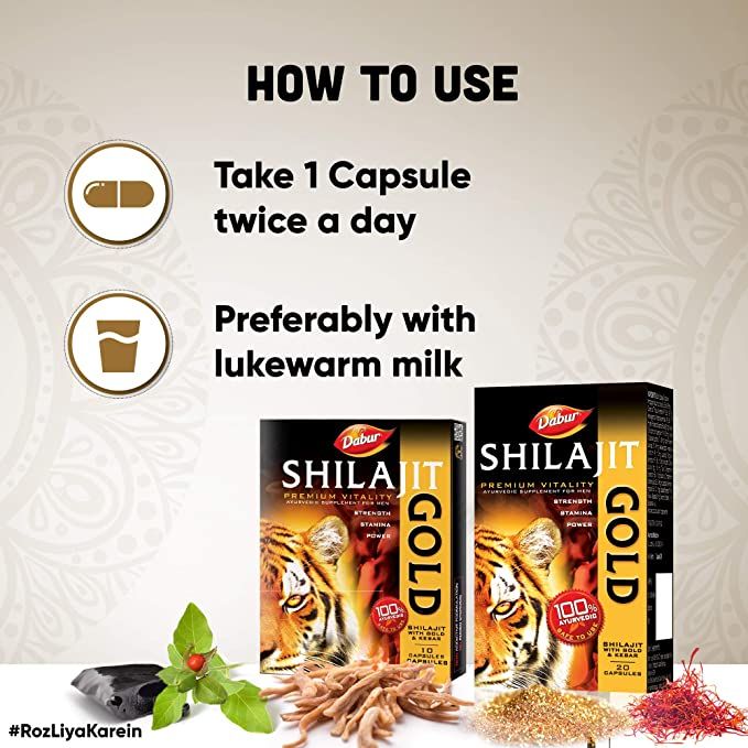 Dabur Shilajit Gold Capsule