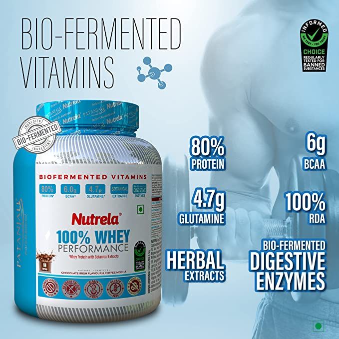 Patanjali Nutrela 100% Whey Performance
