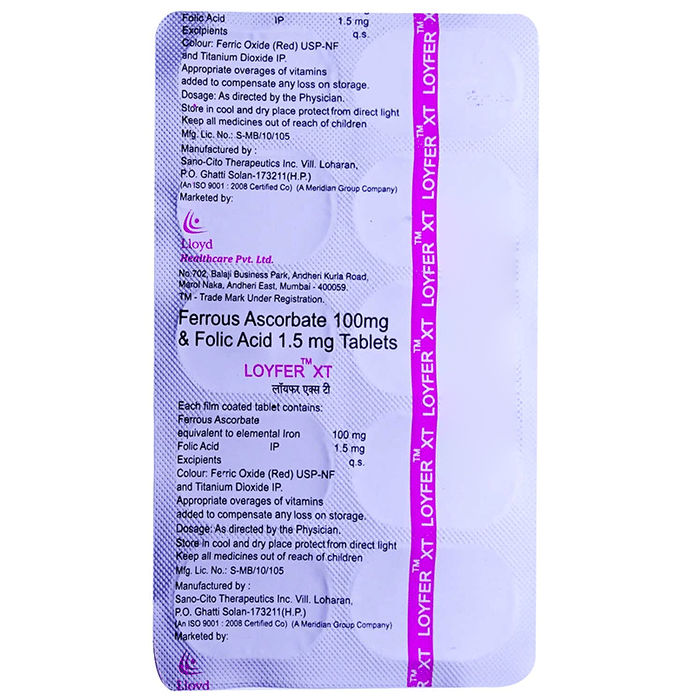 Loyfer-XT Tablets