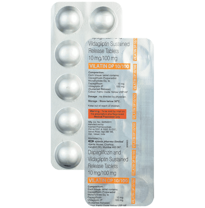 Vilatin DP 10/100 Tablets SR