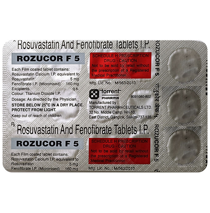 Rozucor F 5 Tablet