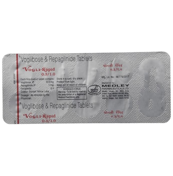 Vogli-Rapid 0.3/1.0 Tablets