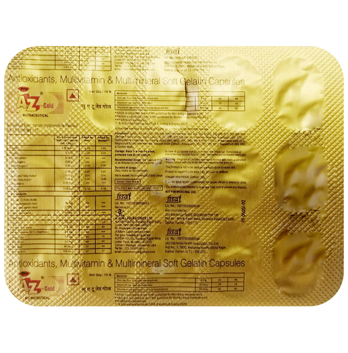 New A to Z Gold Capsule