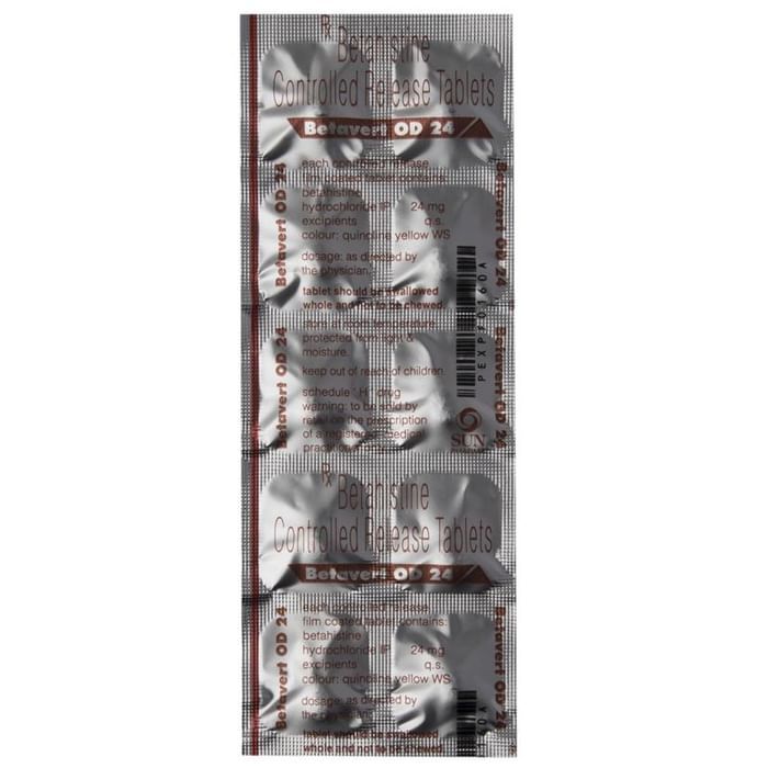 Betavert OD 24 Tablets CR