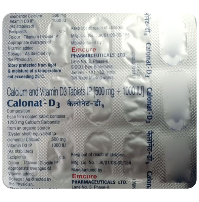 Calonat-D3 Tablets